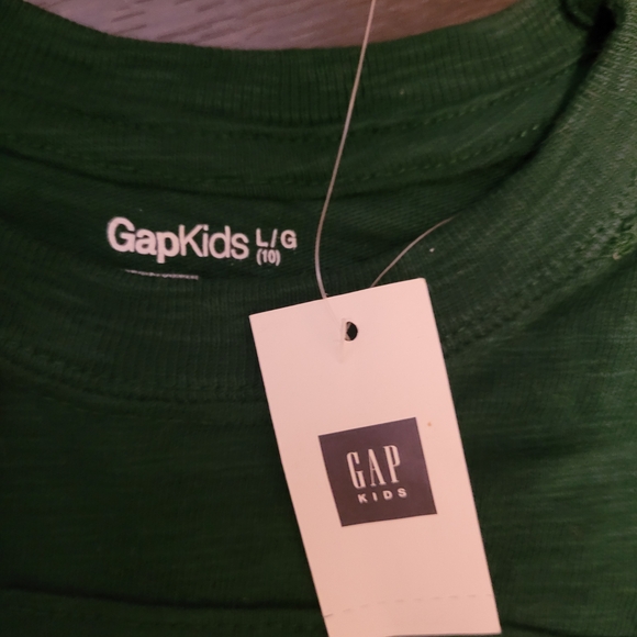 🛍GAP NWT Varsity Academia Long Sleeve T Shirt Boys Size 10n - Picture 3 of 4